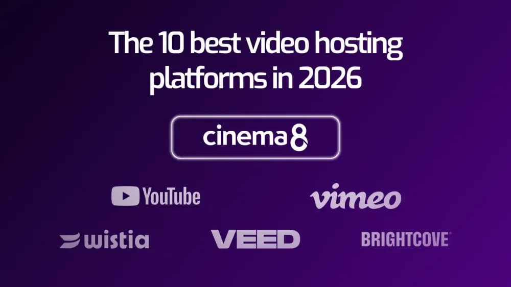 The 10 best video hosting platforms in 2026