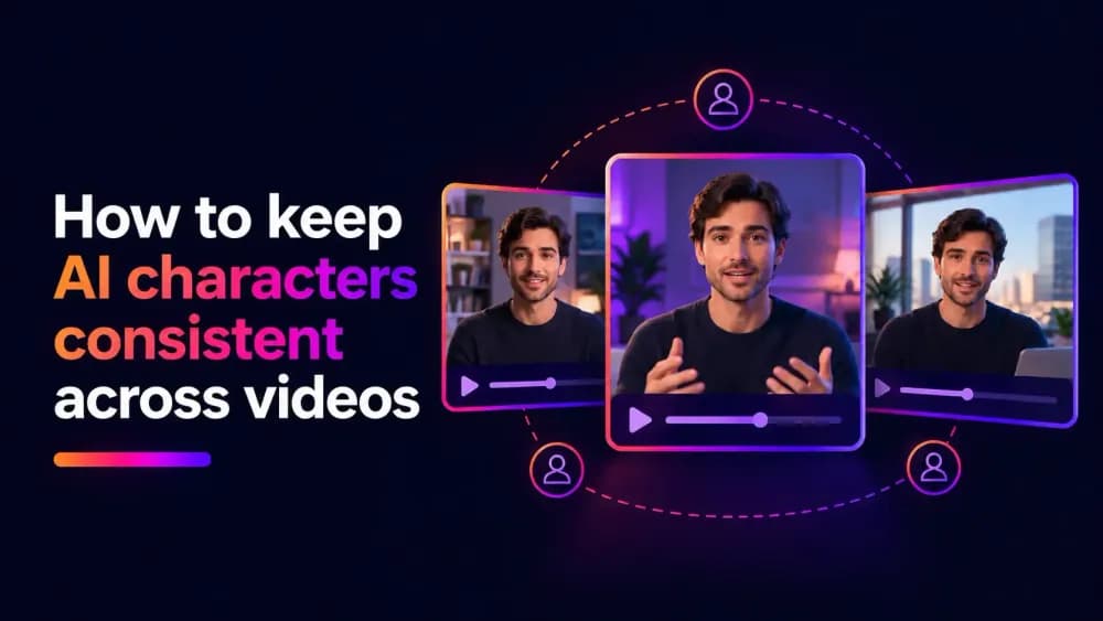 How to keep AI characters consistent across videos