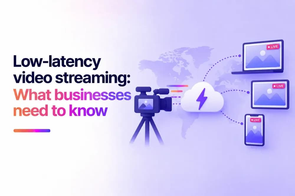 Low-latency video streaming: What businesses need to know