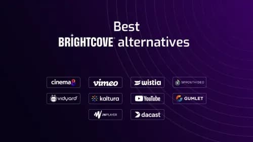 10 best Brightcove alternatives for video hosting in 2026