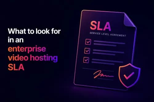 What to look for in an enterprise video hosting SLA