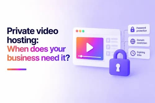 Private video hosting: When does your business need it?