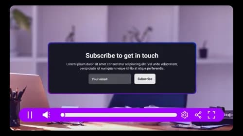 Using interactive CTAs and hotspots to generate leads from video content