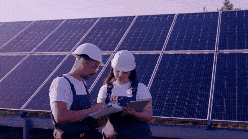 After Effects motion graphics have been placed into a video and combined with Cinema8's logic tools.